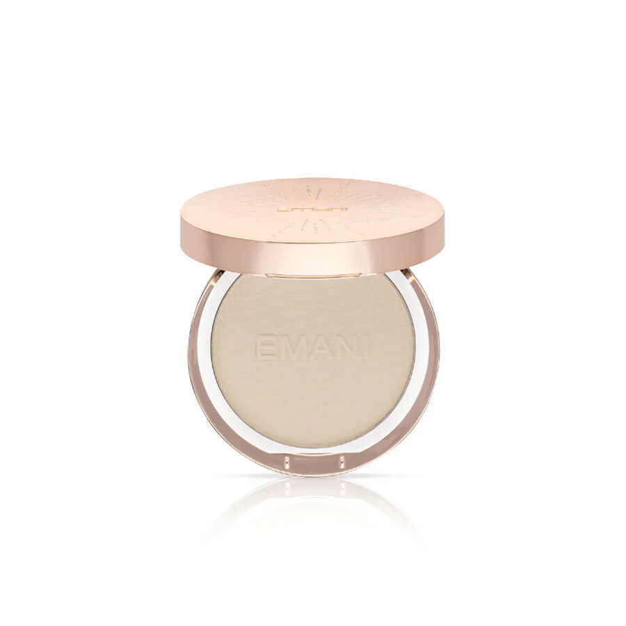 EMANI Matizuojantis kompaktinis mineralinis makiažo pagrindas Flawless Matte Foundation, 12 g